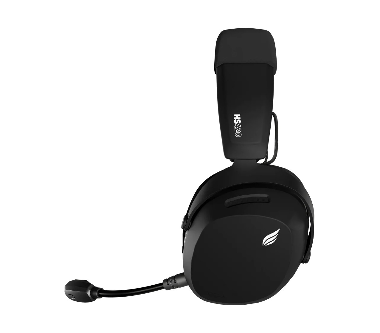 Hawk HS420 Siyah 7.1 Type-C Kablolu/Kablosuz Kulak Üstü Oyuncu Kulaklığı
