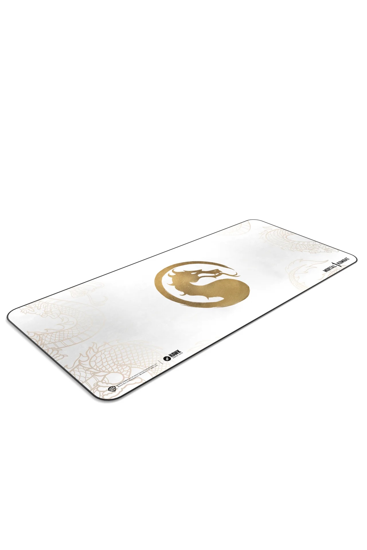 Hawk Mortal Kombat Gold Dragon 90x40 Mouse Pad