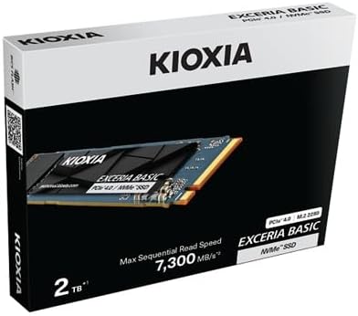 Kioxia Exceria Basic LSF10Z002TG8 PCI-Express 4.0 2 TB M.2 SSD
