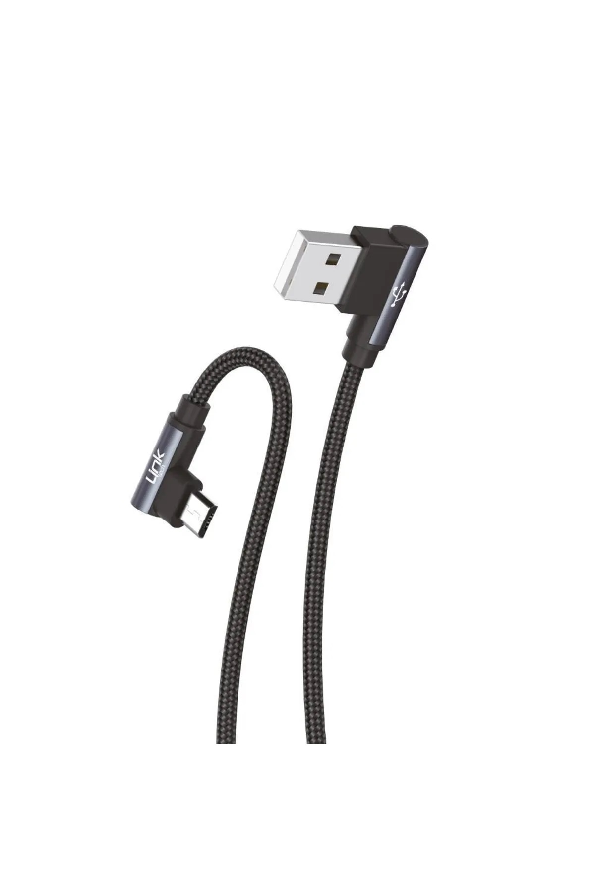 LİNKTECH K592 SAFE MİCRO USB 90 DERECE DATA/ŞARJ KABLOSU 3A 1.5MT