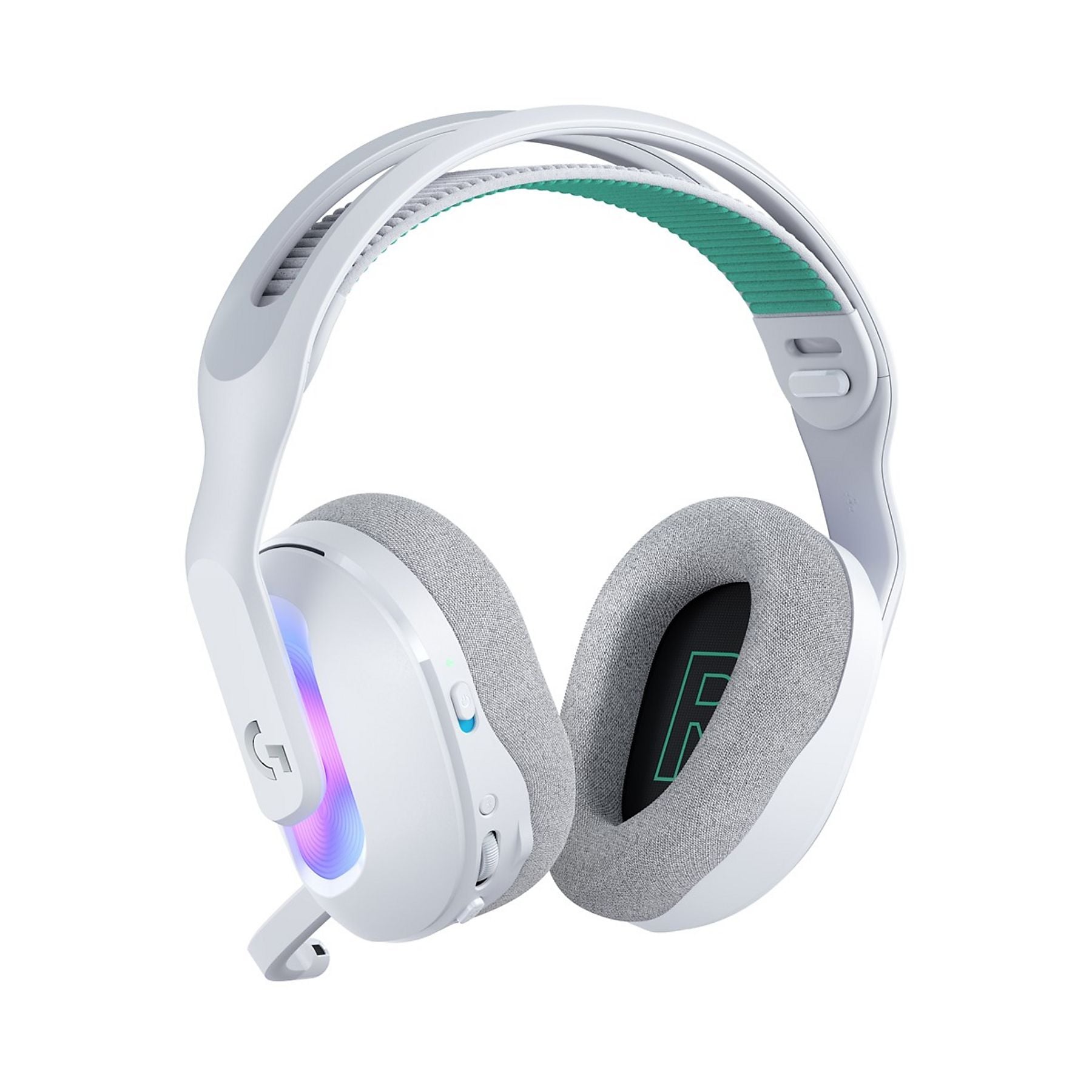 Logitech G522 Lightspeed Beyaz RGB Kablolu/Kablosuz Kulak Üstü Oyuncu Kulaklığı