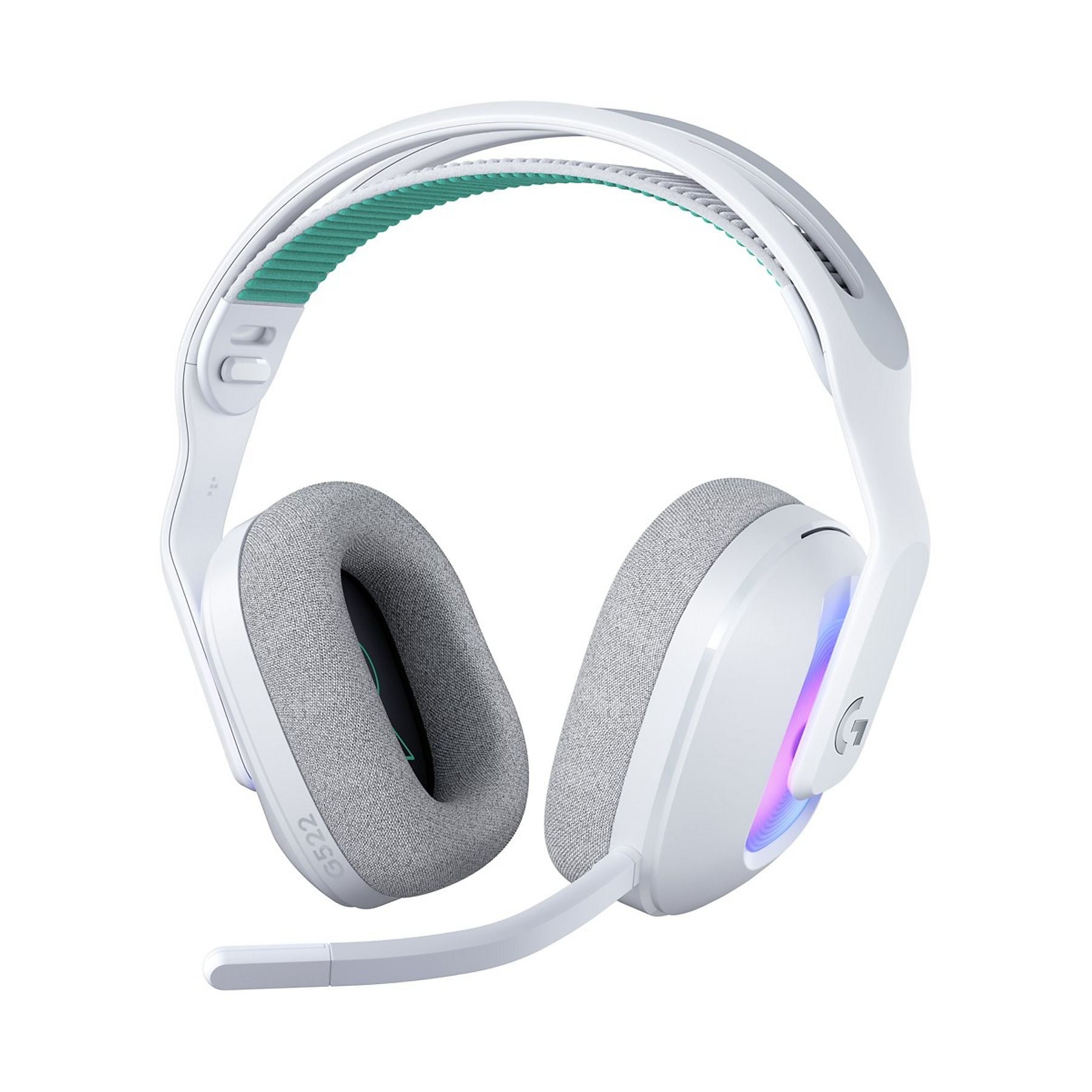 Logitech G522 Lightspeed Beyaz RGB Kablolu/Kablosuz Kulak Üstü Oyuncu Kulaklığı