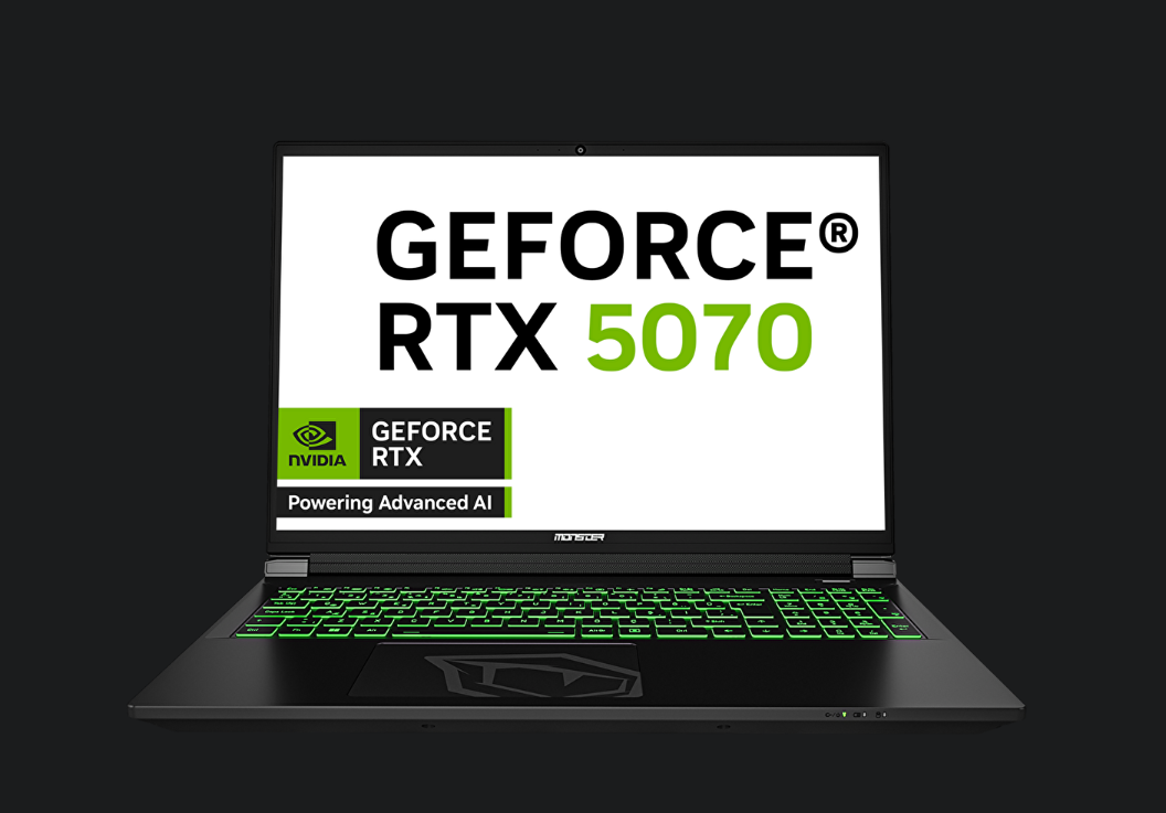 Monster Tulpar T6 V3.4.4 i7-13700HX 16 GB 1 TB SSD RTX5070 16" FreeDOS WUXGA Gaming Laptop