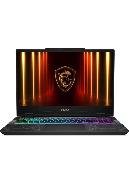 MSI Cyborg 15 B2RWFKG-207XTR 55W 144Hz Core 5 210H 16 GB RAM 512 GB SSD 15,6 inç FreeDOS Gaming Laptop Siyah