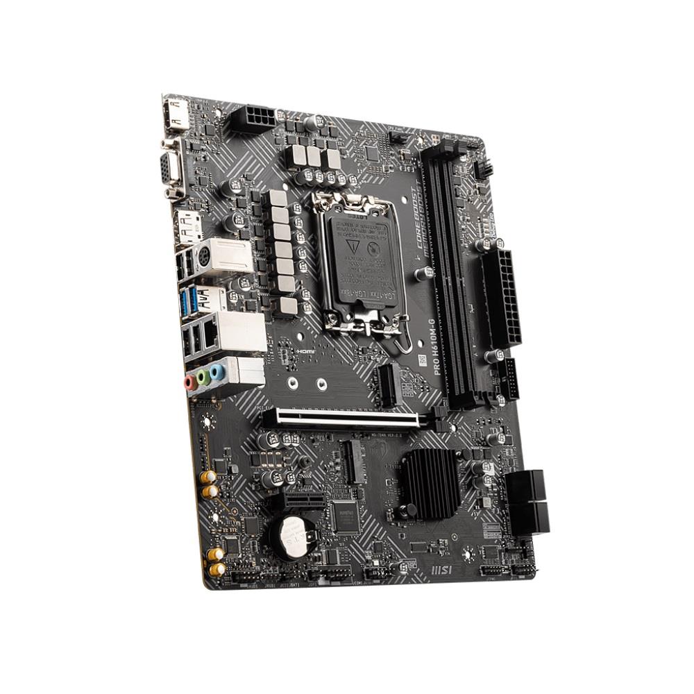 MSI Pro H610M-G Intel LGA1700 DDR5 Micro ATX Anakart