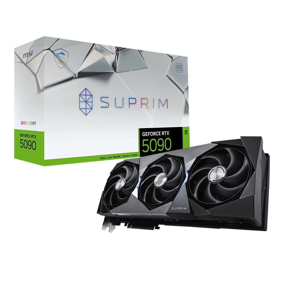 MSI RTX5090 32GB SUPRIM SOC GDDR7 512BİT HDMI DP PCIe 5.0
