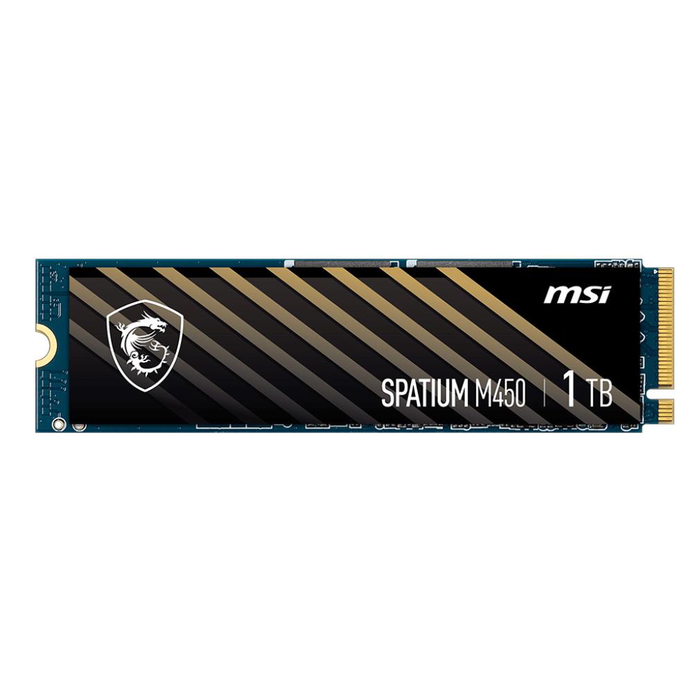 MSI Spatium M450 PCI-Express 4.0 1 TB M.2 SSD