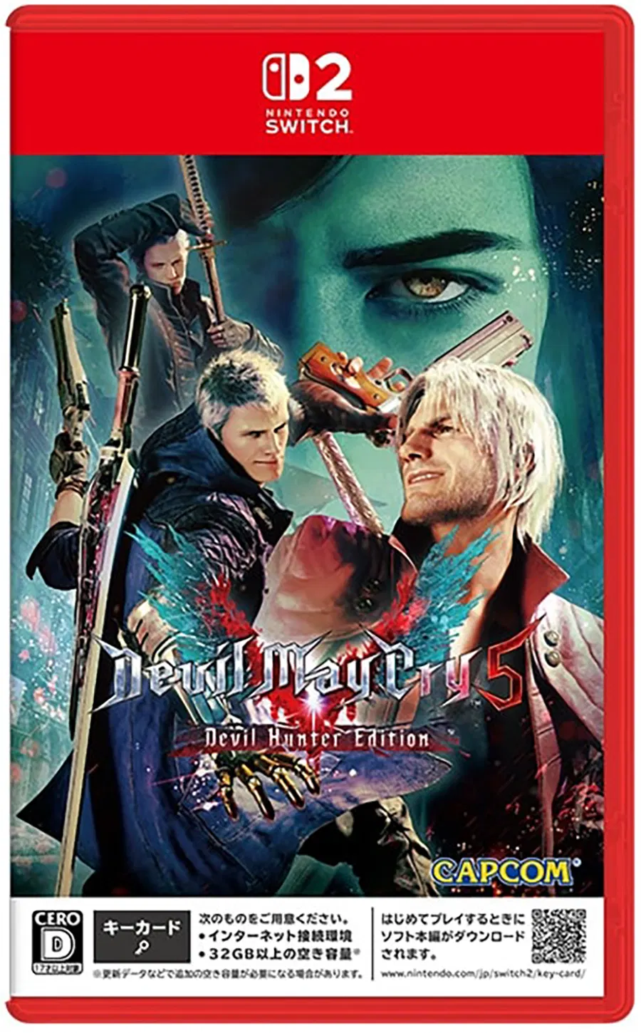 NİNTENDO SWİTCH 2 OYUN DEVIL MAYCRY 5 DEVIL HUNTER EDİTİON