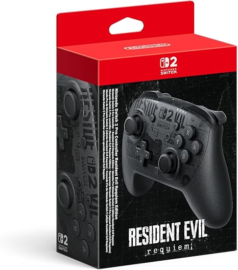 Nintendo Switch 2 Pro Kontrol Cihazı Resident Evil Requiem