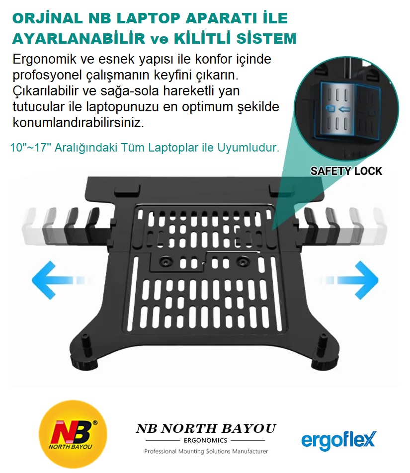 North Bayou FP-2 Laptop Standı