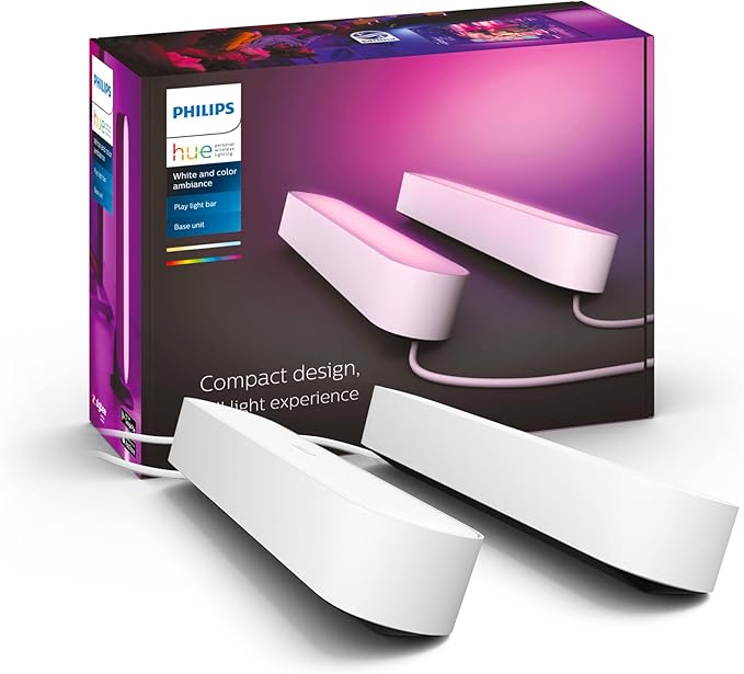 Philips Hue Play 2'li Ekopaket - Beyaz