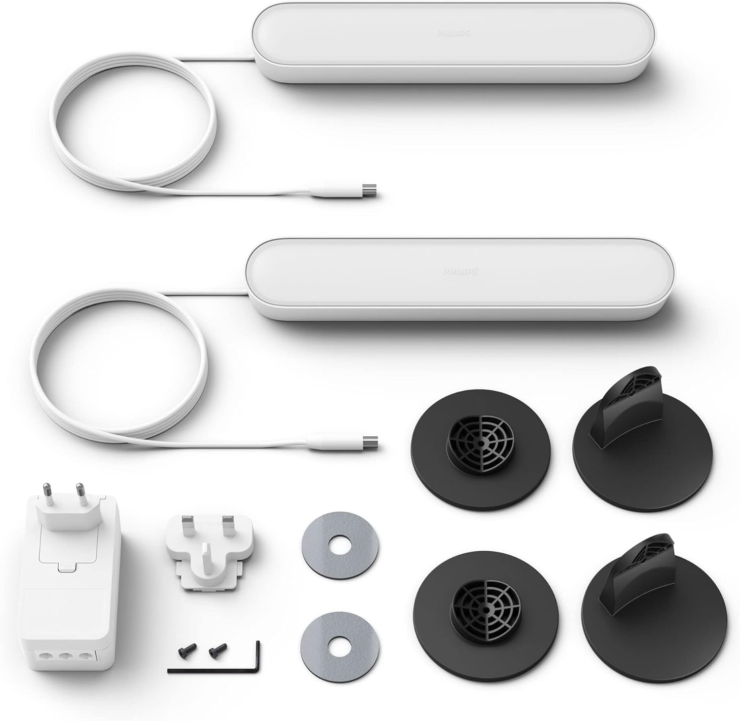 Philips Hue Play 2'li Ekopaket - Beyaz