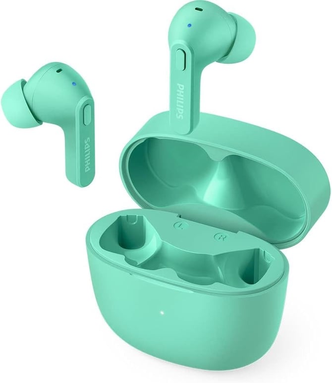 Philips TAT2206GR TWS Kulak İçi Bluetooth Kulaklık Yeşil