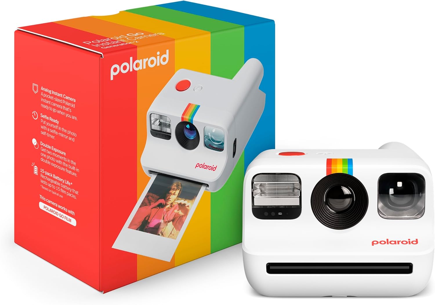 POLAROID Go Generation 2 Anlık Kamera Beyaz