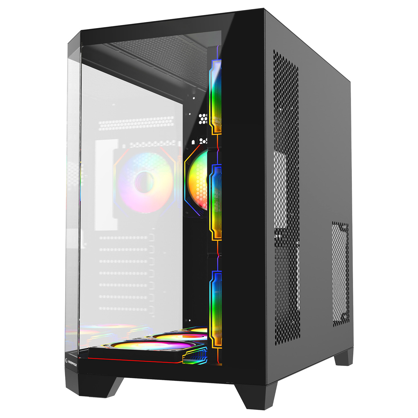 Rampage Mega V1 ARGB Fanlı Siyah 850 W ATX Oyuncu Kasası