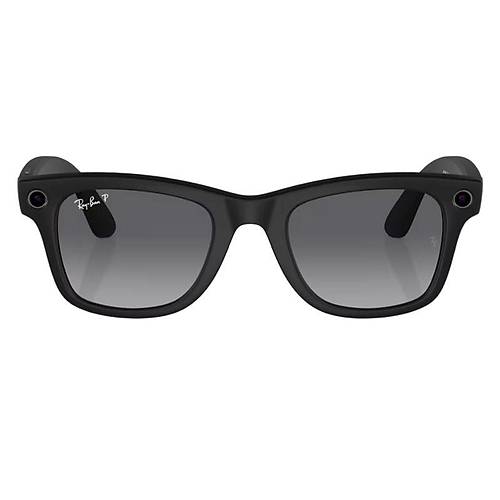 Ray-Ban Meta Wayfarer Akıllı Gözlük Mat Siyah Polarize Grafit RW4008