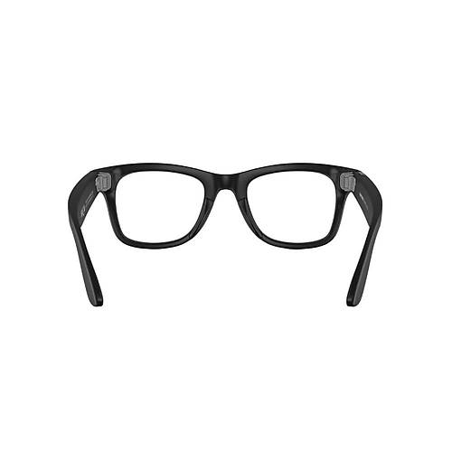 Ray-Ban Meta Wayfarer Akıllı Gözlük RW4006 50 Beden 601S1M50 Mat Siyah Şeffaf Grafit Yeşil Transitions Cam Rengi