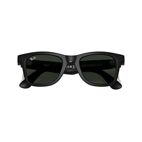 Ray-Ban Meta Wayfarer Akıllı Gözlük RW4006 50 Beden 601S1M50 Mat Siyah Şeffaf Grafit Yeşil Transitions Cam Rengi
