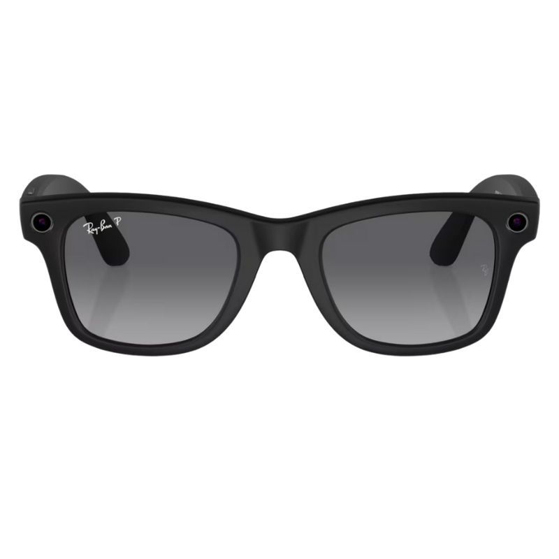 RAY-BAN META WAYFARER AKILLI GÖZLÜK MAT SİYAH POLAR GRADIENT GRAPHITE