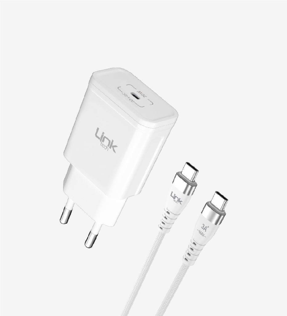 S664 PREMİUM USB-C KABLOLU 20W TYPE-C HIZLI ŞARJ ALETİ