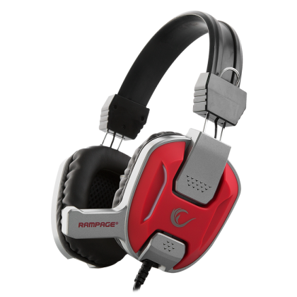 SNOPY RAMPAGE SN-R12 KIRMIZI/GRI GAMING KULAKLIK - 17194