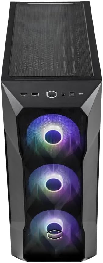 Teşhir Cooler Master MasterBox TD500 V2 TD500V2-KGNN-S00 ARGB Fanlı Siyah E-ATX Oyuncu Kasası