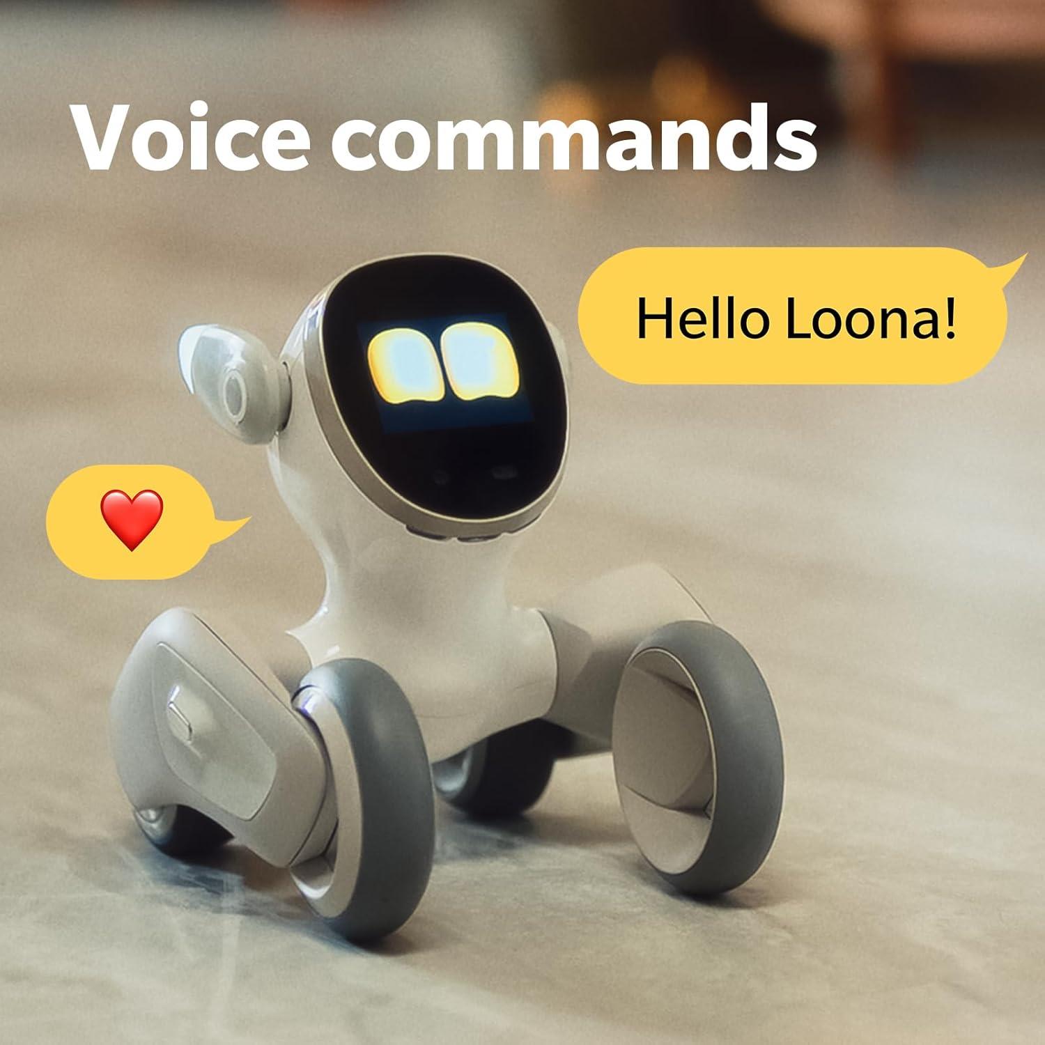 Teşhir Loona Petbot Akıllı Robot Köpek
