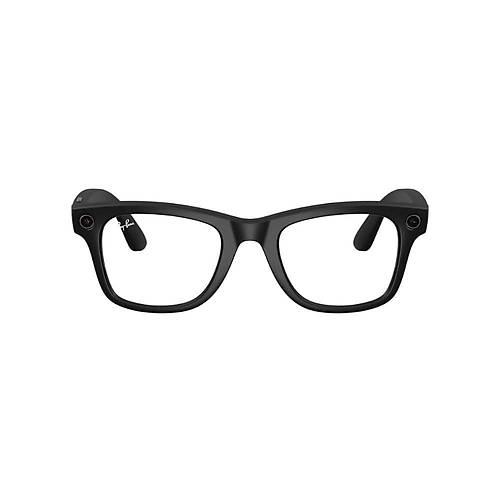 TEŞHİR RAY-BAN META WAYFARER AKILLI GÖZLÜK MAT SİYAH ŞEFFAF GRAFİT YEŞİL TRANSİTİONS CAM RENGİ RW4006