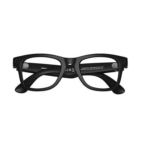 TEŞHİR RAY-BAN META WAYFARER AKILLI GÖZLÜK MAT SİYAH ŞEFFAF GRAFİT YEŞİL TRANSİTİONS CAM RENGİ RW4006