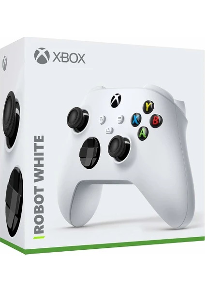 Xbox Series 9. Nesil Beyaz Kablosuz Oyun Kolu (Microsoft Türkiye Garantili)