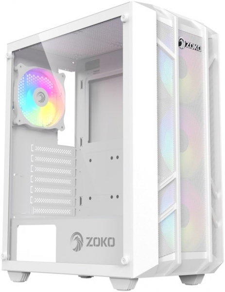 ZOKO HUNTER BEYAZ 4X FAN KASA GAMING