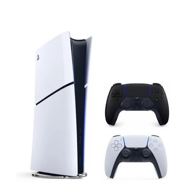SONY PLAYSTATİON 5 PS5 SLIM DİGİTAL EDİTİON + 2.KOL DUALSENSE WİRELESS KOL - SİYAH (İTHALATÇI GARANTİLİ)