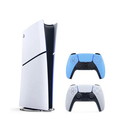 SONY PLAYSTATİON 5 PS5 SLIM DİGİTAL EDİTİON + 2.KOL DUALSENSE WİRELESS KOL - STARLİGHT BLUE (İTHALATÇI GARANTİLİ)