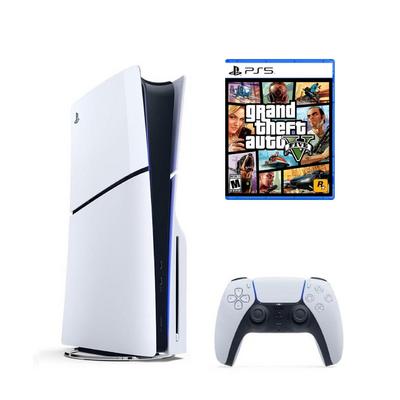 SONY PS5 PLAYSTATİON 5 SLİM CD Lİ 1TB + PS5 GTA 5 OYUN