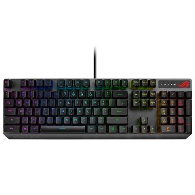 2. EL ASUS ROG STRİX SCOPE RX RGB RED SWİTCH KABLOLU MEKANİK OYUNCU KLAVYESİ