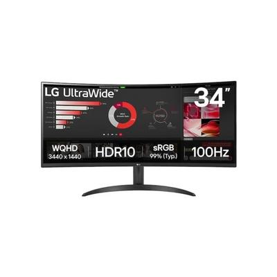 2.EL LG UltraWide 34WR50QK-B 34" 5 ms WQHD Curved 100 Hz Monitör (3 ay garanti)
