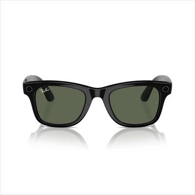 2.El Ray Ban Meta Wayfarer RW4006 601/71 Parlak Siyah-Yeşil Akıllı Gözlük En Popüler Akıllı Gözlük
