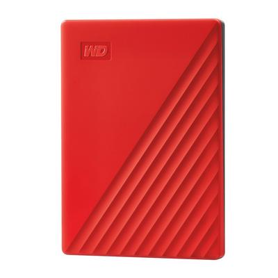 4TB MY PASSPORT USB 3.2 TAŞINABİLİR SABİT DİSK KIRMIZI