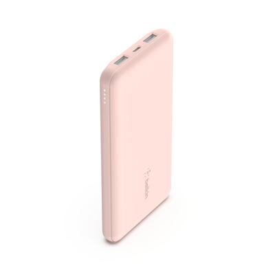 BELKİN BPB011BTRG POWERBANK WİTH USB-C 15W DUAL USB-A 15CM USB A TO C PİNK