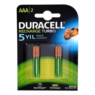 DURACELL AAA RECHARGE TURBO ŞARJLI KALEM PİL 900 MAH