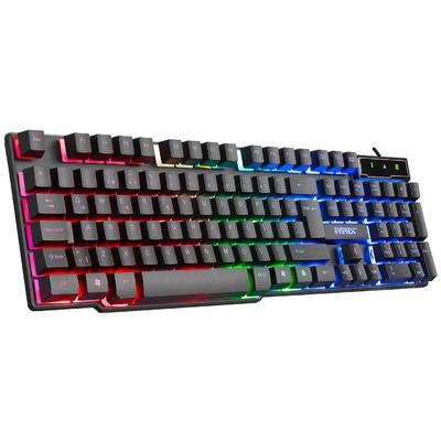 EVEREST KB-188 BOREALİS SİYAH USB GÖKKUŞAĞI AYDINLATMALI Q GAMİNG OYUNCU KLAVYESİ
