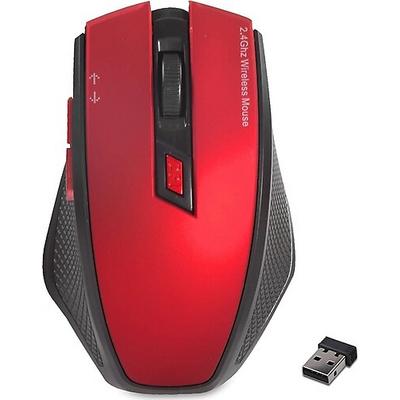 EVEREST SMW-777 USB KIRMIZI 2.4GHZ OPTİK WİRELESS MOUSE.