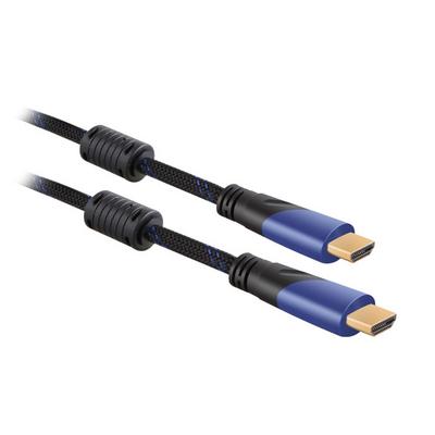 S-LİNK SLX-250 HDMI TO HDMI 1.5M ALTIN UÇLU 24K + KOR.KILIF 1.4 VER. 3D KABLO