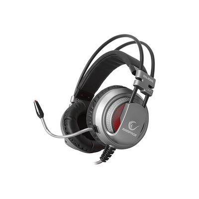 SNOPY RAMPAGE SN-RW6 RAPTOR 7.1 TİTRESİMLİ GÜMÜŞ/SİYAH MİKROFONLU KULAKLIK