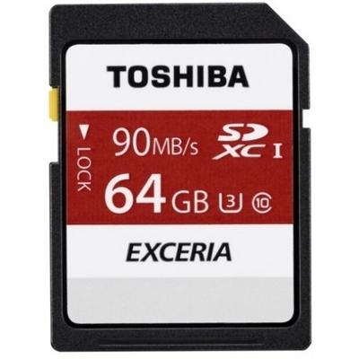 Toshiba Exceria 64GB SDHC UHS-1 C10 U3 90MB/sn (THN-N302R0640E4) Micro SD Kart