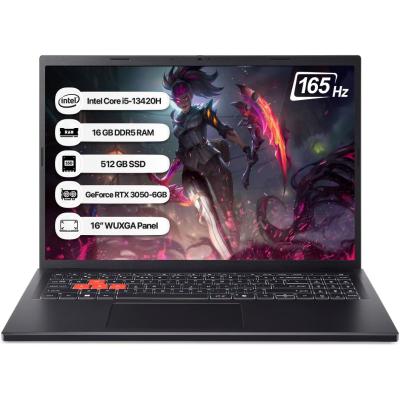 ACER Nitro Lite Intel Core i5-13420H 16GB 512GB SSD RTX4050 6GB Freedos 16" WUXGA 165Hz Gaming Laptop