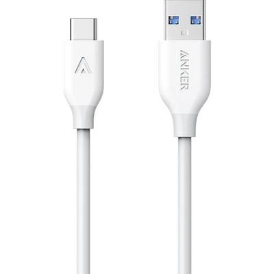 ANKER POWERLİNE USB-C TO USB 3.0 0,9 METRE DATA/ŞARJ KABLOSU - BEYAZ