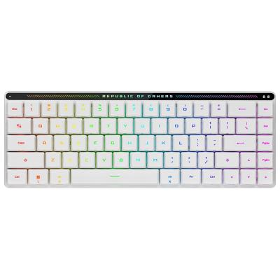 ASUS ROG Falchion RX Low Profile Red Switch RGB Kablosuz Türkçe Mekanik Beyaz Gaming Klavye