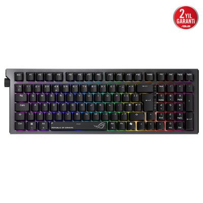 Asus ROG Strix Morph 96 RGB %96 NX V2 Switch Kablolu/Kablosuz Mekanik Oyuncu Klavyesi