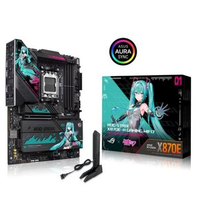 Asus ROG Strix X870E-H Gaming WIFI7 Hatsune Miku Edition AMD AM5 DDR5 ATX Anakart